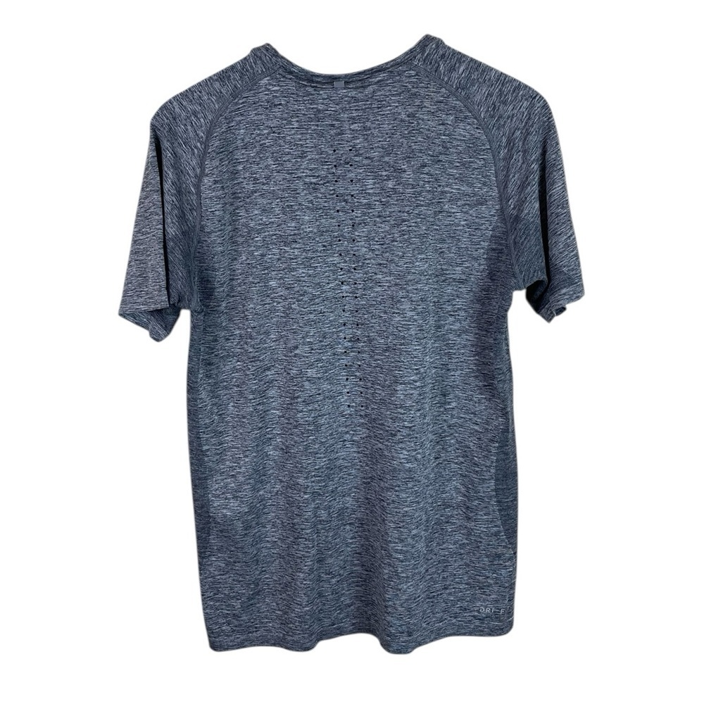 TS797 Men’s Nike Dri Fit Running Performance Gym T Shirt L - Picture 3 of 4